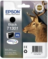 Epson T1301 orig. pro Stylus SX425W/525WD, BX305F/320FW/625FWD - černá 25,4 ml/945 str.