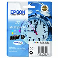 Epson T2705 orig. MULTIPACK pro WF3620,WF3640,WF7110, WF7610,WF7620 - CMY ink (EP27) 3x3,6ml