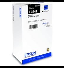 Epson T7541 orig. pro WorkForce Pro WF8090/WF85900 - černý ink XXL 202ml, 10000 str.