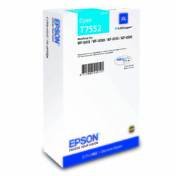 Epson T7552 orig. pro WorkForce Pro WF8010/WF8090/WF85900 - cyan 39ml, 4000 str.