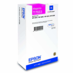 Epson T7553 orig. pro WorkForce Pro WF8010/WF8090/WF85900 - magenta ink XL 39ml, 4000 str.