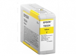 Epson T8504 (C13T850400) orig. pro SC-P800 ULTRACHROME HD - žlutá 80 ml