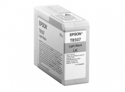 Epson T8507 orig. pro SC-P800 ULTRACHROME HD - light black 80ml