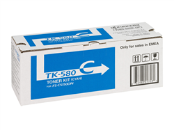 Kyocera TK580C orig pro FS C5150 - cyan toner 2800 str.