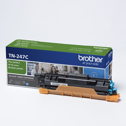 Brother TN-247C orig. pro DCP-L3510, DCP-L3550, HL-L3210,HL-L3270 - cyan 2.300 str.