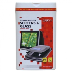 čistící ubrousky LOGO na LCD/NTB - dóza 50ks 