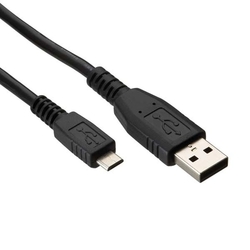 kabel USBmicro 2.0,  A-Micro, M/M (1,8m) - černý 