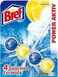 čistič WC BREF Power Aktiv Lemon (kuličky) 50g - 1ks 