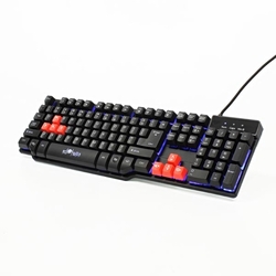 klávesnice RED FIGHTER K1, drátová USB, 3 podsvícení, herní 