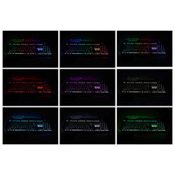 klávesnice RED FIGHTER K2, drátová USB, nastavitelné podsvícení, ergo područka, herní 