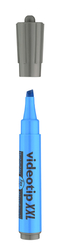 zvýrazňovač ICO Videotip XXL, seř.hrot (stopa 1-4mm) - modrý 