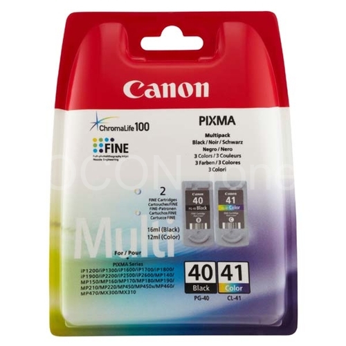 Canon PG-540/CL-541 orig. PACK pro PIXMA MG2150 (PG540+CL541) - černá+barevná 180+180 str.