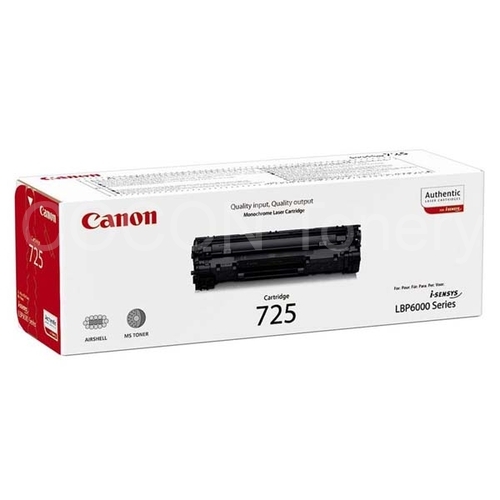 Canon CRG-725 (3484B002) orig. pro LBP6000 (CRG725) - černý 1.600 str.