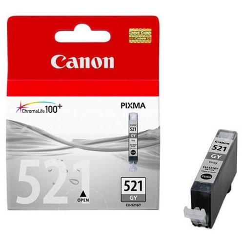 Canon CLI-521G (2937B001) orig. pro MP980 (CLI521) - šedá  9 ml