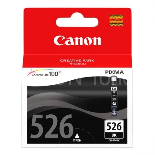 Canon CLI-526Bk orig. pro IP4850/ MG5150/ MG5250/ MG6150, MG8150 (CLI526) - černá  9ml