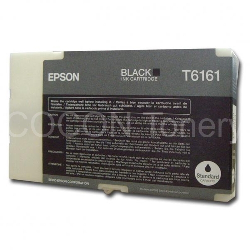 Epson T6161 orig. pro B300, B310N, B500DN, B510DN Durabrite - černý 76 ml