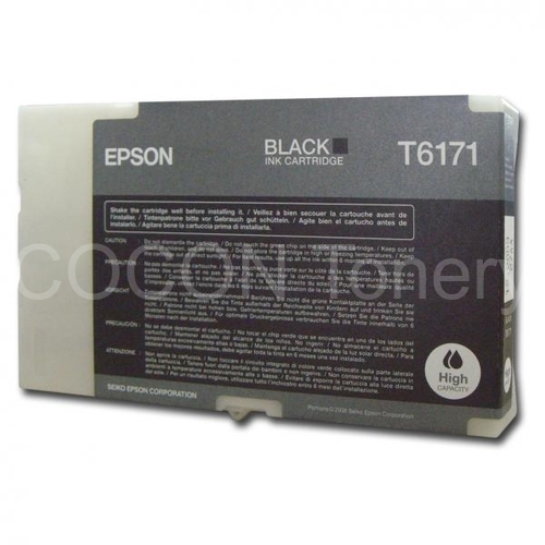 Epson T6171 orig. pro B500DN, B510DN Durabrite - černý HC 100ml/8000str.