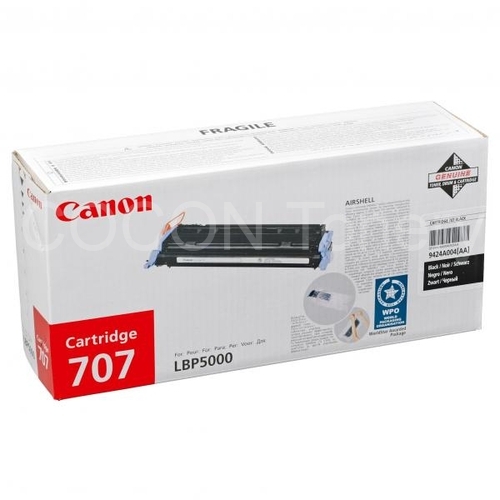 Canon CRG-707BK orig. pro LBP5000/LBP5100 - černý 2500 str.