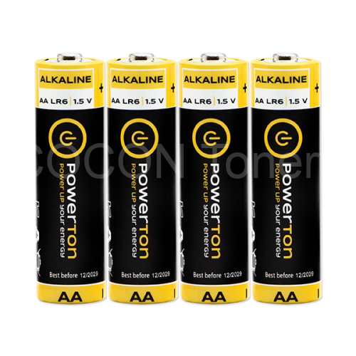 baterie alkaline PowerTON AA, 1,5V, blistr - 4ks  