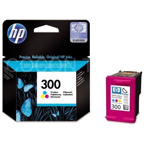 HP č. 300 (CC643E) orig. pro DJ D2560/F4280 (HP300) - barevná 165 str.