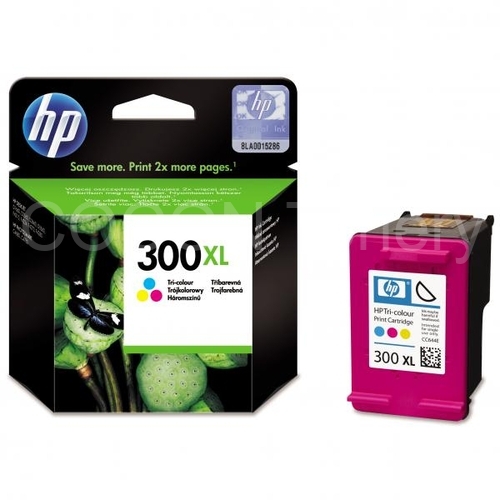 HP č. 300XL (CC644E) orig. pro DJ D2560, F4280 (HP300XL) - barevná XL 440str./12ml