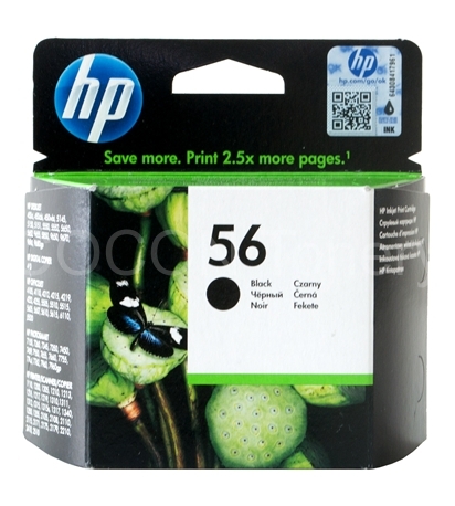 HP C6656A orig. - černá 19 ml/520 str. (HP56)