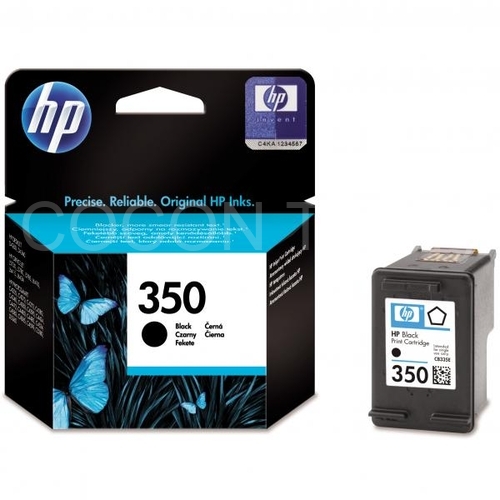 HP č. 350 (CB335E) orig. (HP350) - černá 4,5 ml/200 str.