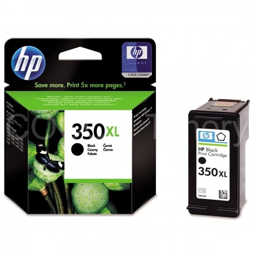 HP č. 350XL (CB336EE) orig. (HP350XL) - černá XL 25 ml/1000 str.
