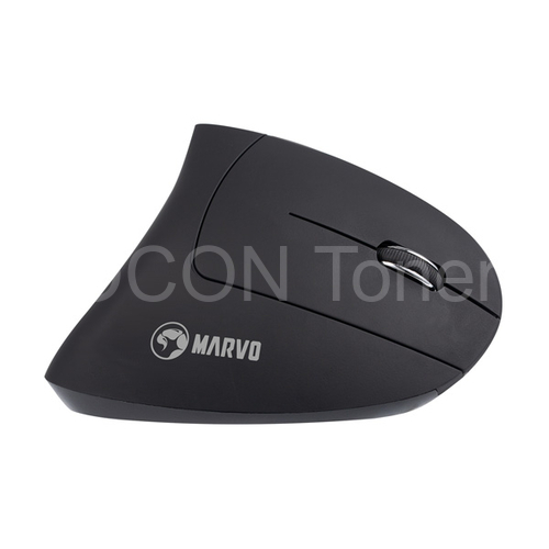 myš MARVO M706W (2,4Ghz) bezdrátová (vest.bat) optická, 6tl., vertikální, ergo - černá 
