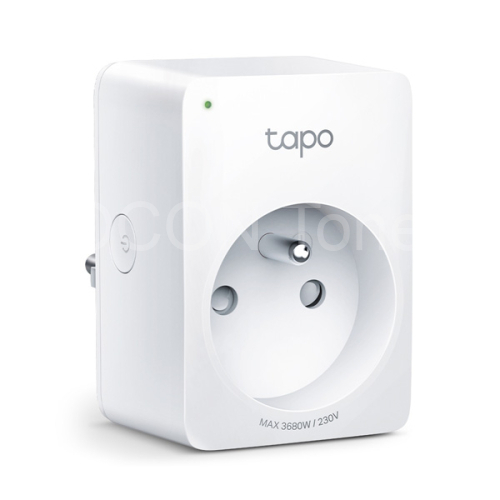 chytrá zásuvka Tapo P110, dle dosahu WiFi, max. 3680W, bílá, TP-LINK, dálkové ovládání 