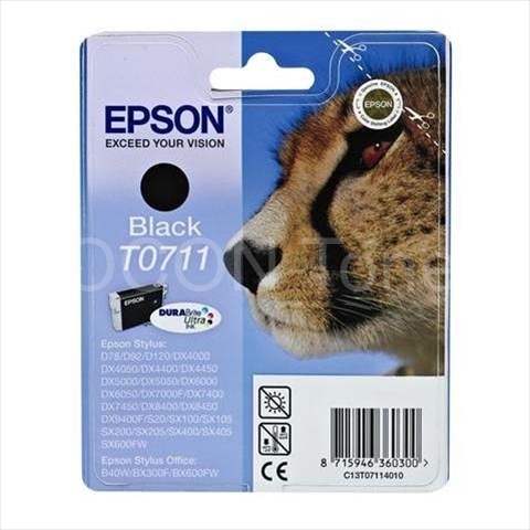 Epson T0711 orig. - černá 7,4 ml