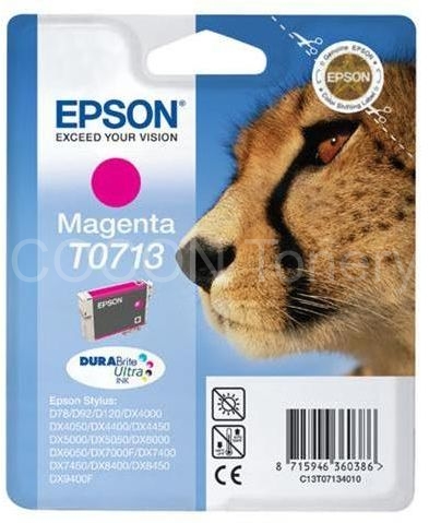 Epson T0713 orig. pro ST D78, DX4000/5000/6000 - magenta 5,5 ml