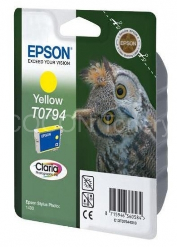 Epson T0794 orig. pro ST Photo 1400 - žlutá 11 ml