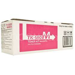 Kyocera TK580M orig pro FS C5150 - magenta toner 2800 str.