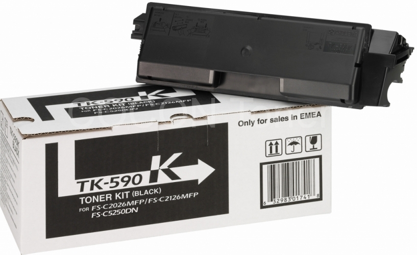 Kyocera TK590K orig pro FS C2036/C5250 - černý toner 7000 str.