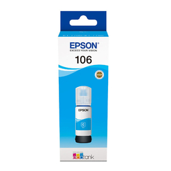 Epson č. 106 (C13T00R240) lahvička inkoustu pro EcoTank 7700/7750 (EP106) - cyan 70 ml