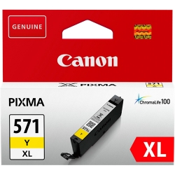 Canon č. 571XL (334C001) orig. (CLI571XL) - žlutá 11 ml
