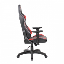židle herní Red Fighter C8, odnímatelné polštářky - černo-červená 